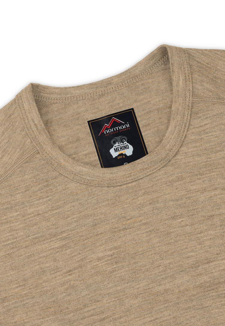 normani Outdoor Sports normani Outdoor Sports Melbourne Langarmshirt Herren - Beige - 0 | SportScheck