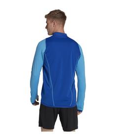 Rückansicht von adidas Tiro 23 Competition Sweatshirt Funktionssweatshirt Herren blau