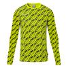 Uhlsport Progressive Funktionsshirt Kinder - fluo gelb/schwarz