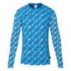 Uhlsport Progressive Funktionsshirt Kinder - cyan/wei&szlig;