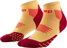 CEP Laufsocken Herren marigold/burgundy