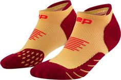 CEP Laufsocken Herren marigold/burgundy