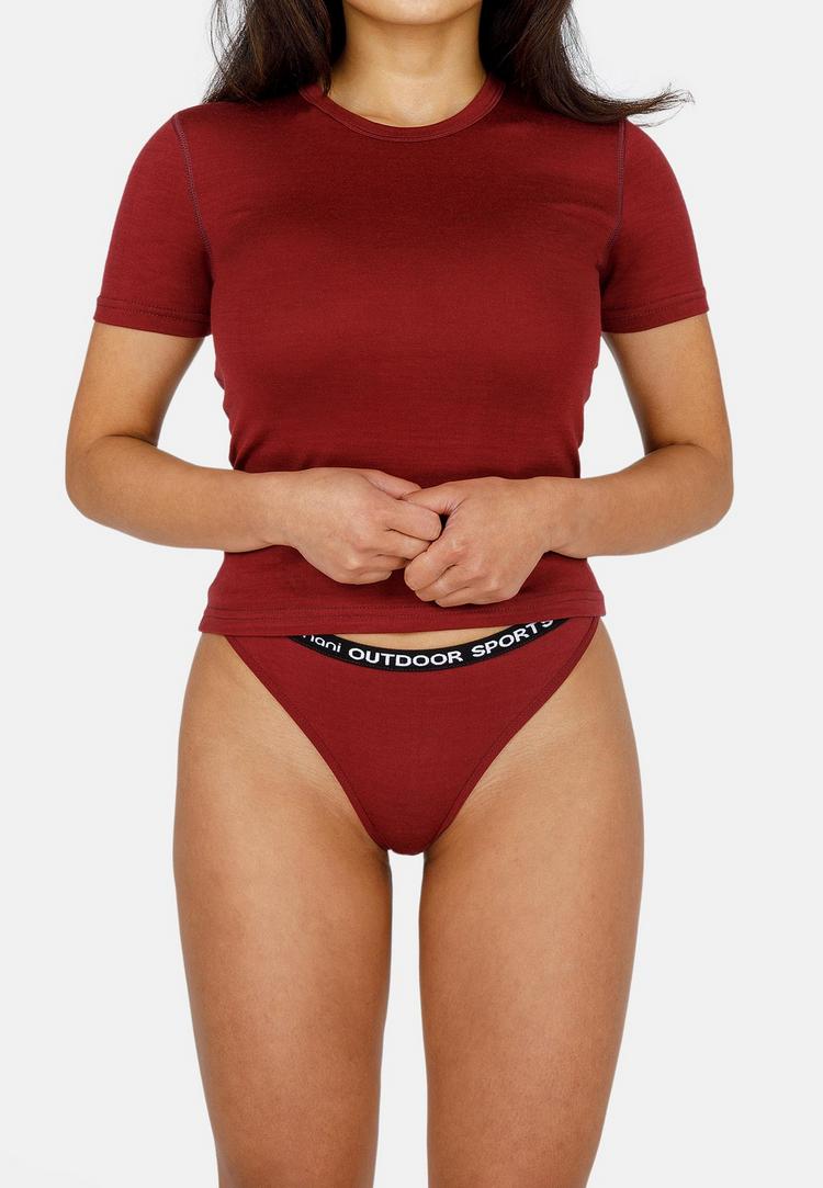 normani Outdoor Sports normani Outdoor Sports Dubbo Unterhose Damen - Rot - 0 | SportScheck