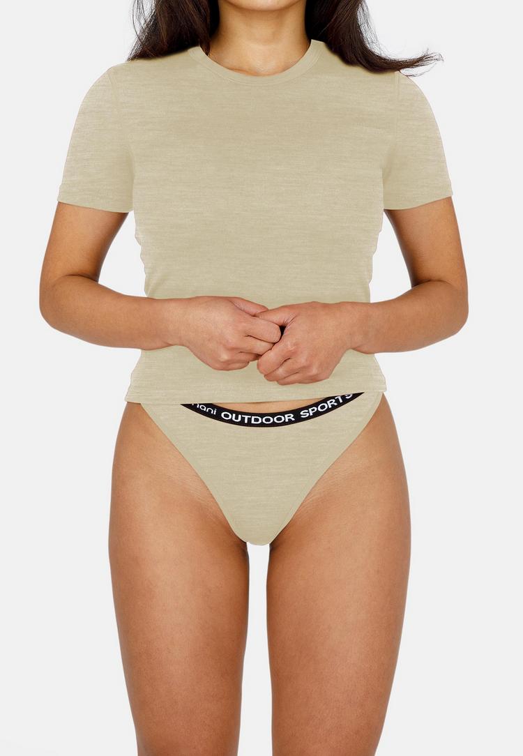 normani Outdoor Sports normani Outdoor Sports Dubbo Unterhose Damen - Wollwei&szlig; - 0 | SportScheck