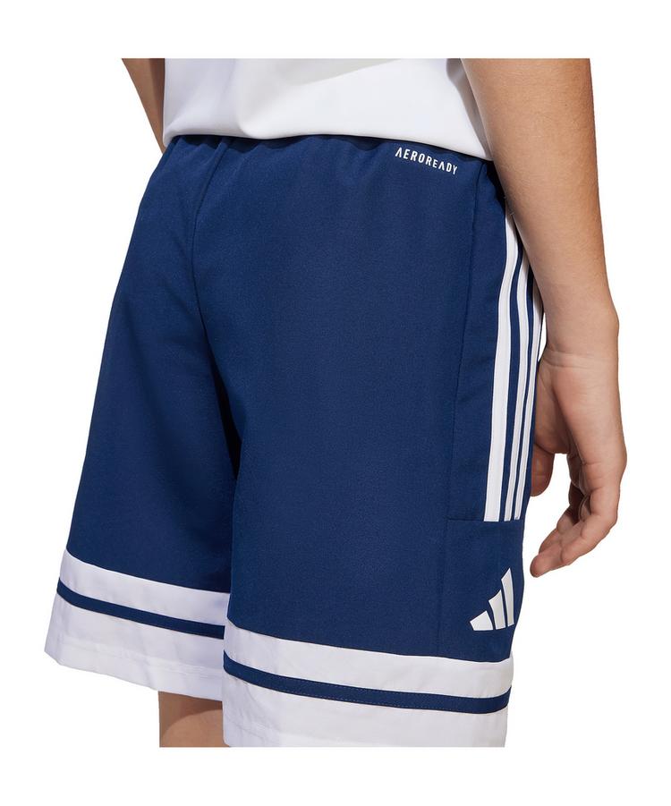 adidas adidas Squadra 25 Downtime Short Kids Fu&szlig;ballshorts Kinder - blauweiss - 1 | SportScheck