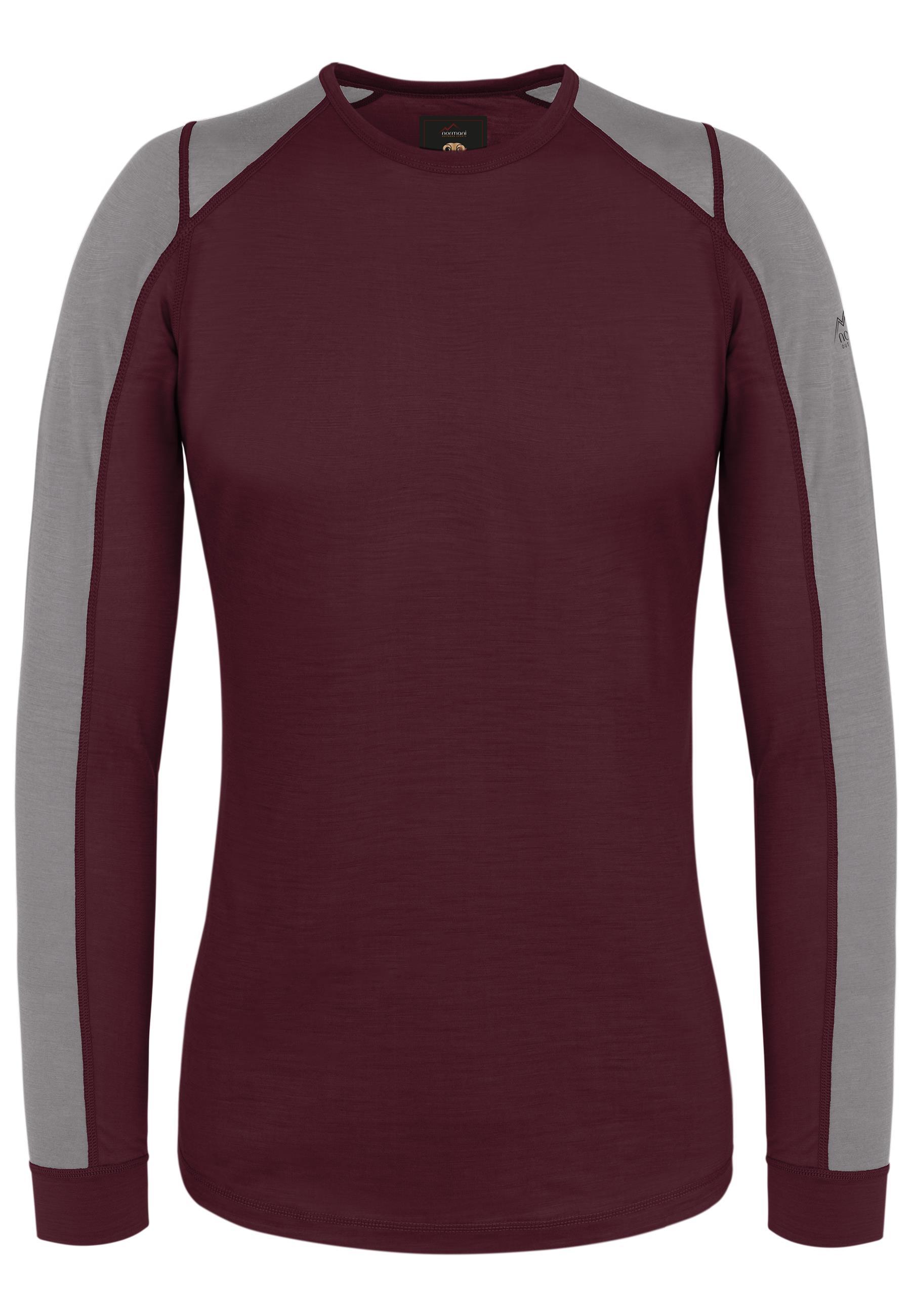normani Outdoor Sports Goulburn Langarmshirt Damen - Bordeaux
