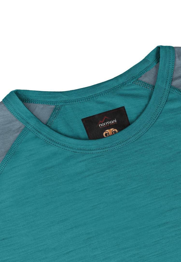 normani Outdoor Sports normani Outdoor Sports Goulburn Langarmshirt Damen - Petrol - 0 | SportScheck