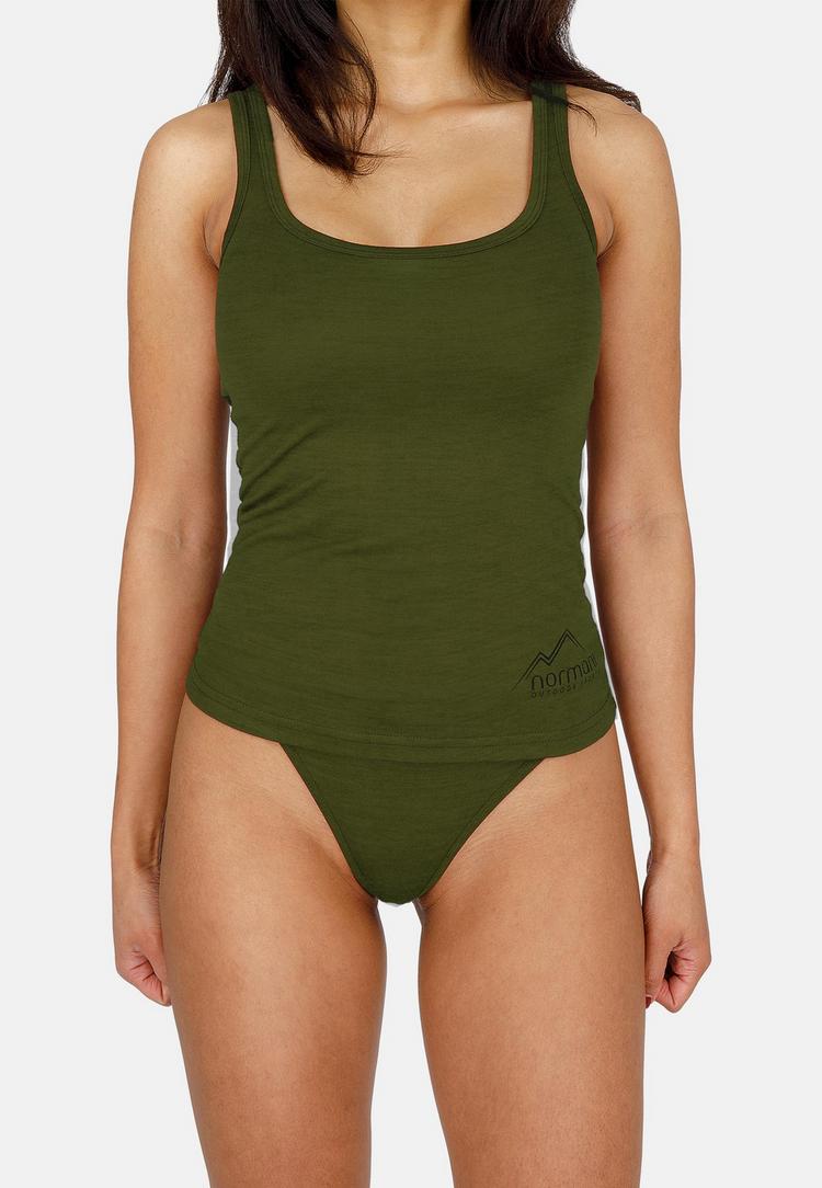 normani Outdoor Sports normani Outdoor Sports Quilpie Unterhemd Damen - Gr&uuml;n - 0 | SportScheck