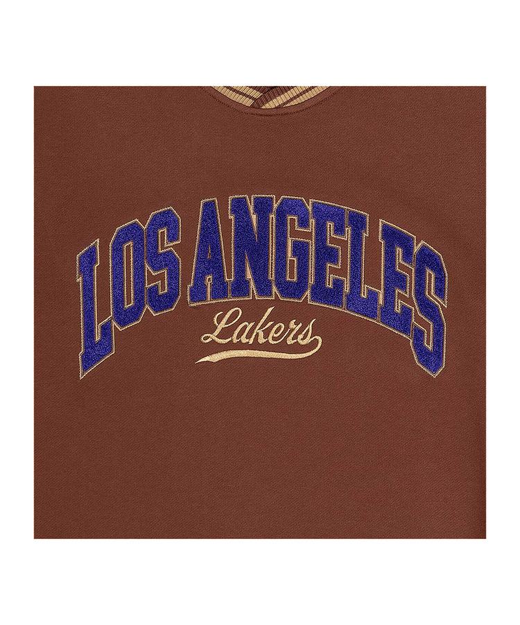 New Era New Era NBA Los Angeles Lakers Sweatshirt Sweatshirt Herren - braun - 0 | SportScheck