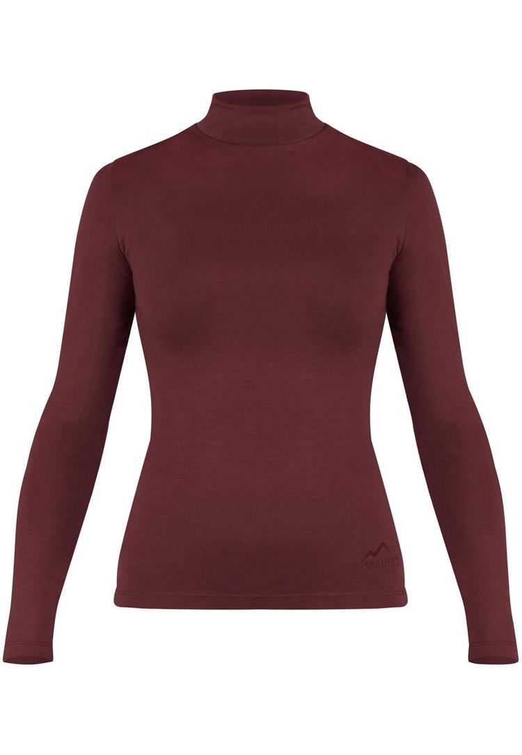 normani Outdoor Sports normani Outdoor Sports Romsey Langarmshirt Damen - Rot - 0 | SportScheck