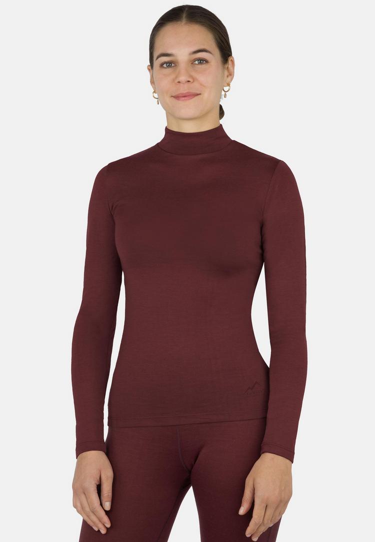 normani Outdoor Sports normani Outdoor Sports Romsey Langarmshirt Damen - Rot - 0 | SportScheck