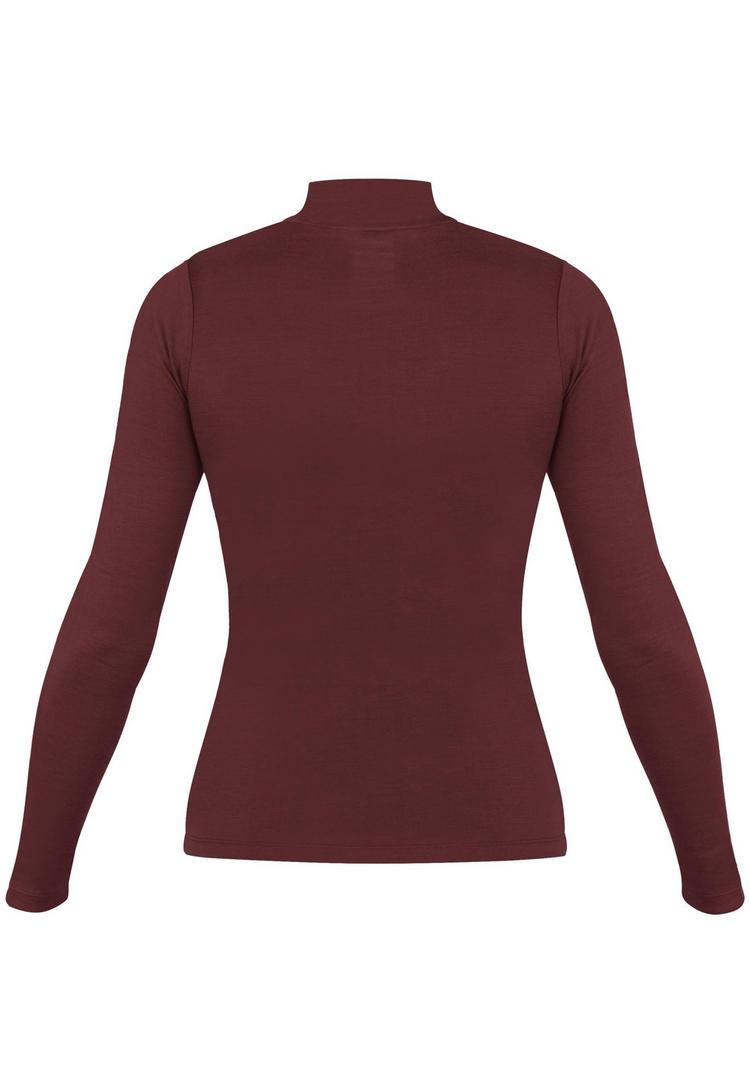 normani Outdoor Sports normani Outdoor Sports Romsey Langarmshirt Damen - Rot - 0 | SportScheck