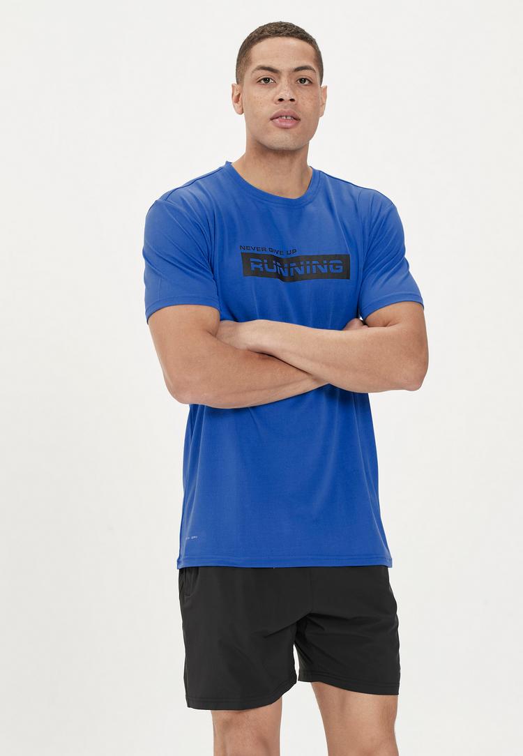 Endurance Endurance CARBONT M S/S Tee Printshirt Herren - 2146 Directoire Blue - 1 | SportScheck