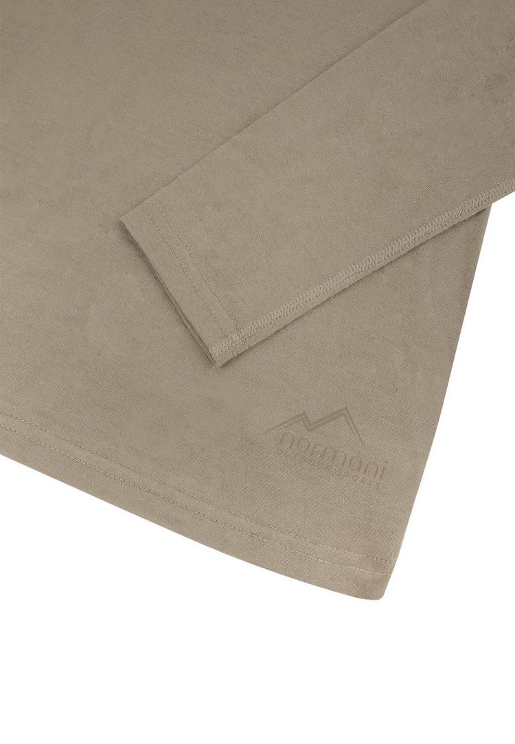 normani Outdoor Sports normani Outdoor Sports Romsey Langarmshirt Damen - Beige - 0 | SportScheck