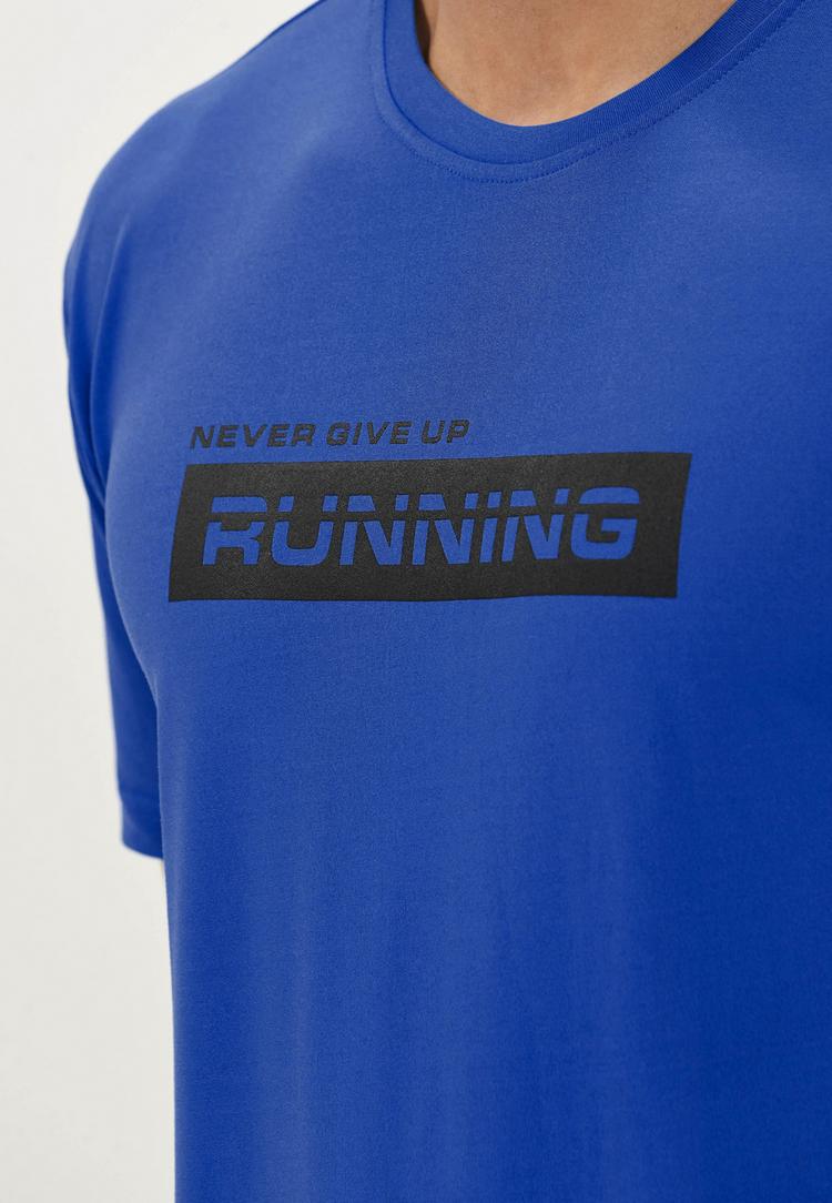 Endurance Endurance CARBONT M S/S Tee Printshirt Herren - 2146 Directoire Blue - 1 | SportScheck