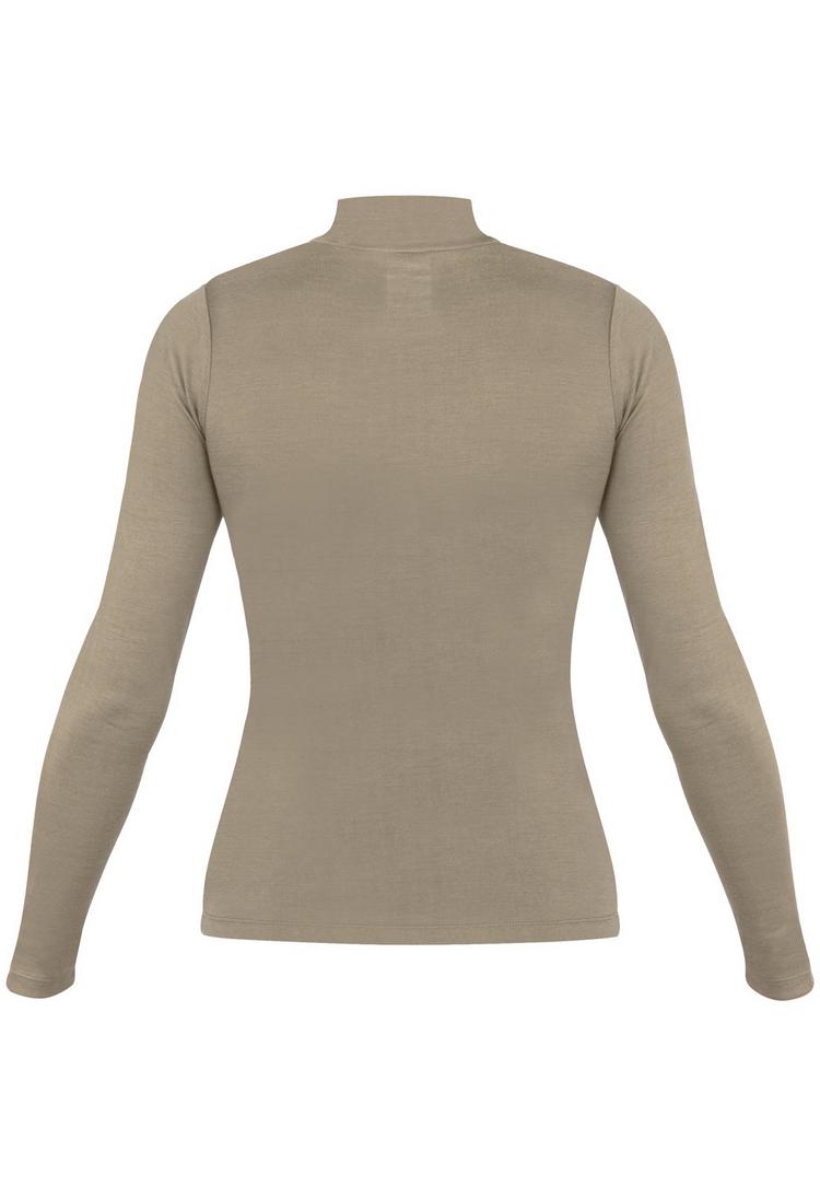 normani Outdoor Sports normani Outdoor Sports Romsey Langarmshirt Damen - Beige - 0 | SportScheck