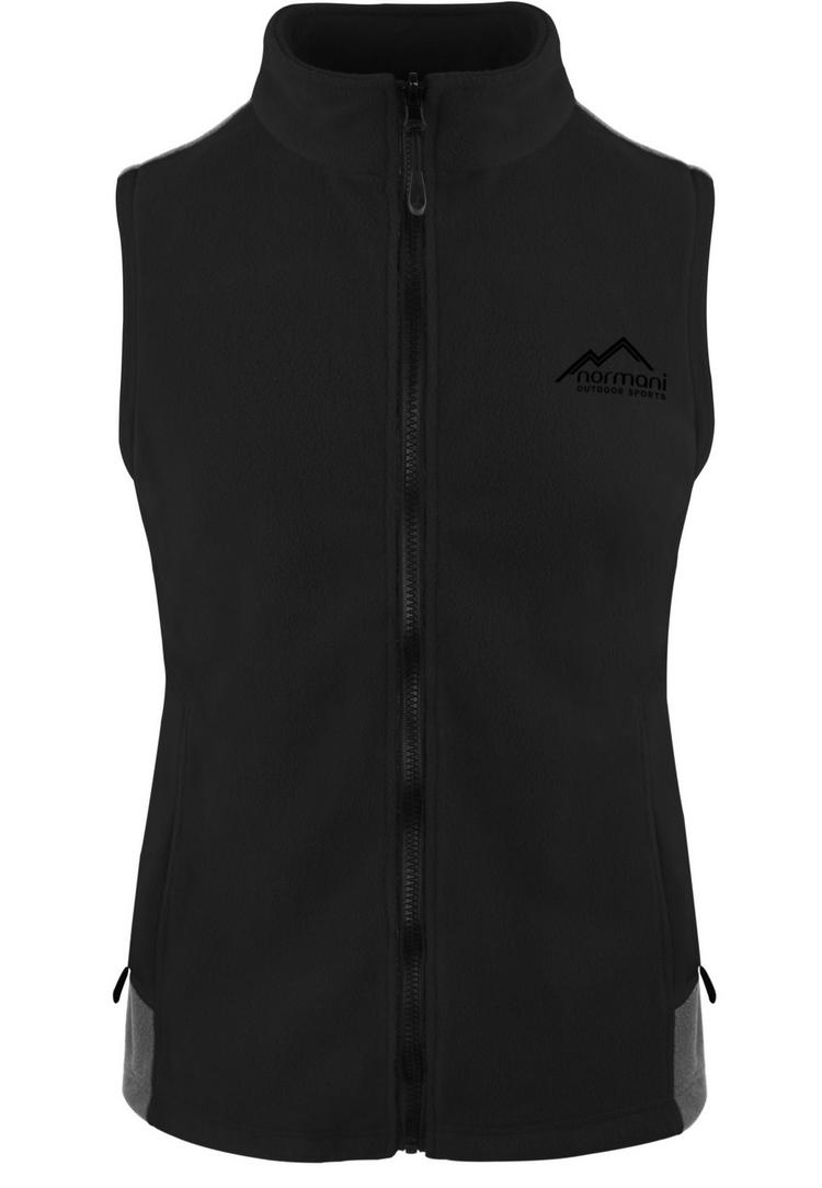 normani Outdoor Sports normani Outdoor Sports Barrie Fleeceweste Damen - Schwarz - 0 | SportScheck