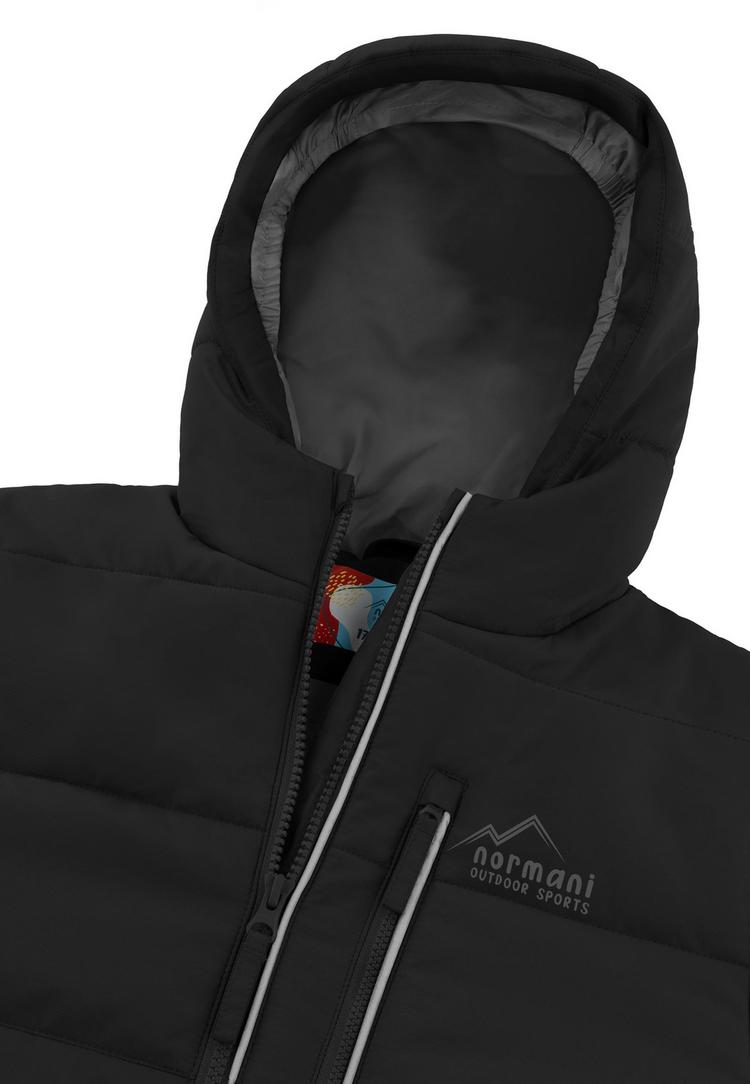 normani Outdoor Sports normani Outdoor Sports Teslin Funktionsjacke Kinder - Schwarz - 2 | SportScheck