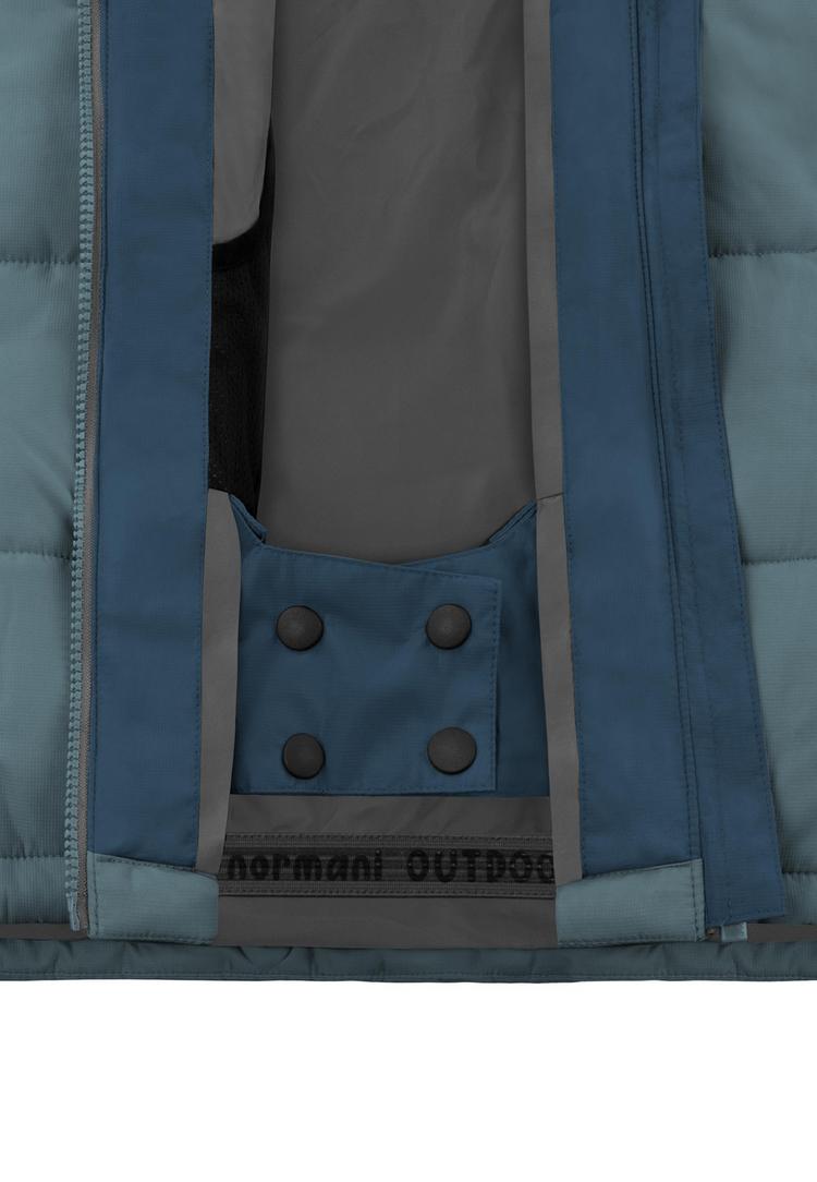 normani Outdoor Sports normani Outdoor Sports Teslin Funktionsjacke Kinder - Blau - 1 | SportScheck