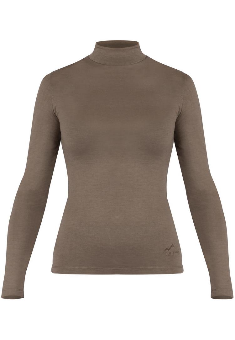 normani Outdoor Sports normani Outdoor Sports Romsey Langarmshirt Damen - Braun - 0 | SportScheck