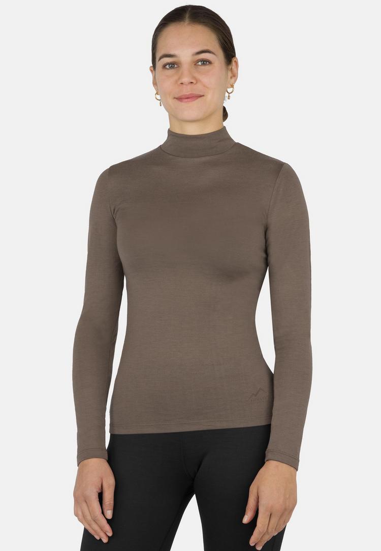 normani Outdoor Sports normani Outdoor Sports Romsey Langarmshirt Damen - Braun - 0 | SportScheck