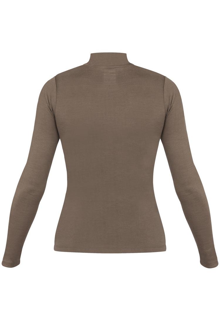 normani Outdoor Sports normani Outdoor Sports Romsey Langarmshirt Damen - Braun - 0 | SportScheck