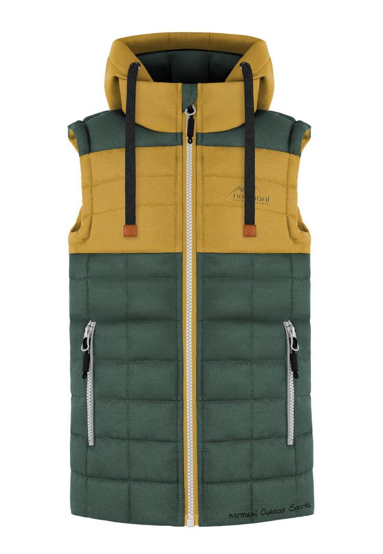 normani Outdoor Sports normani Outdoor Sports Larvik Steppweste Kinder - Gelb - 0 | SportScheck