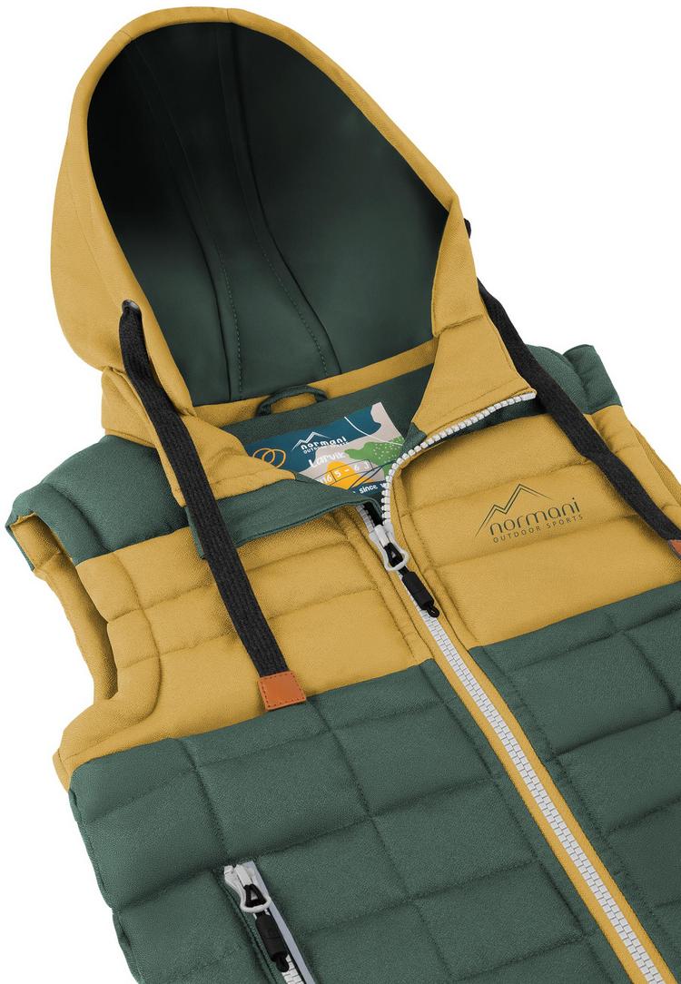 normani Outdoor Sports normani Outdoor Sports Larvik Steppweste Kinder - Gelb - 1 | SportScheck