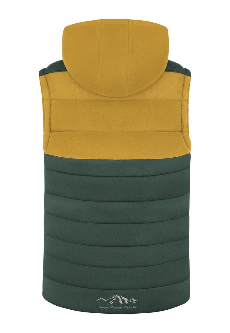 normani Outdoor Sports normani Outdoor Sports Larvik Steppweste Kinder - Gelb - 0 | SportScheck