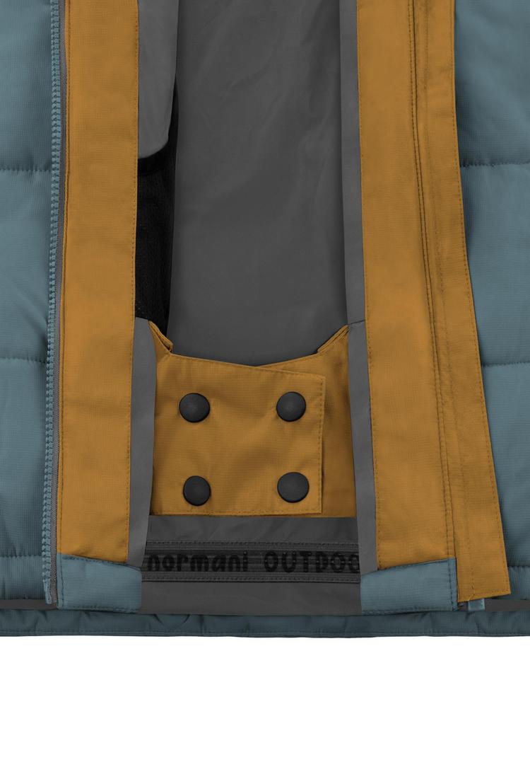 normani Outdoor Sports normani Outdoor Sports Teslin Funktionsjacke Kinder - Gelb - 1 | SportScheck