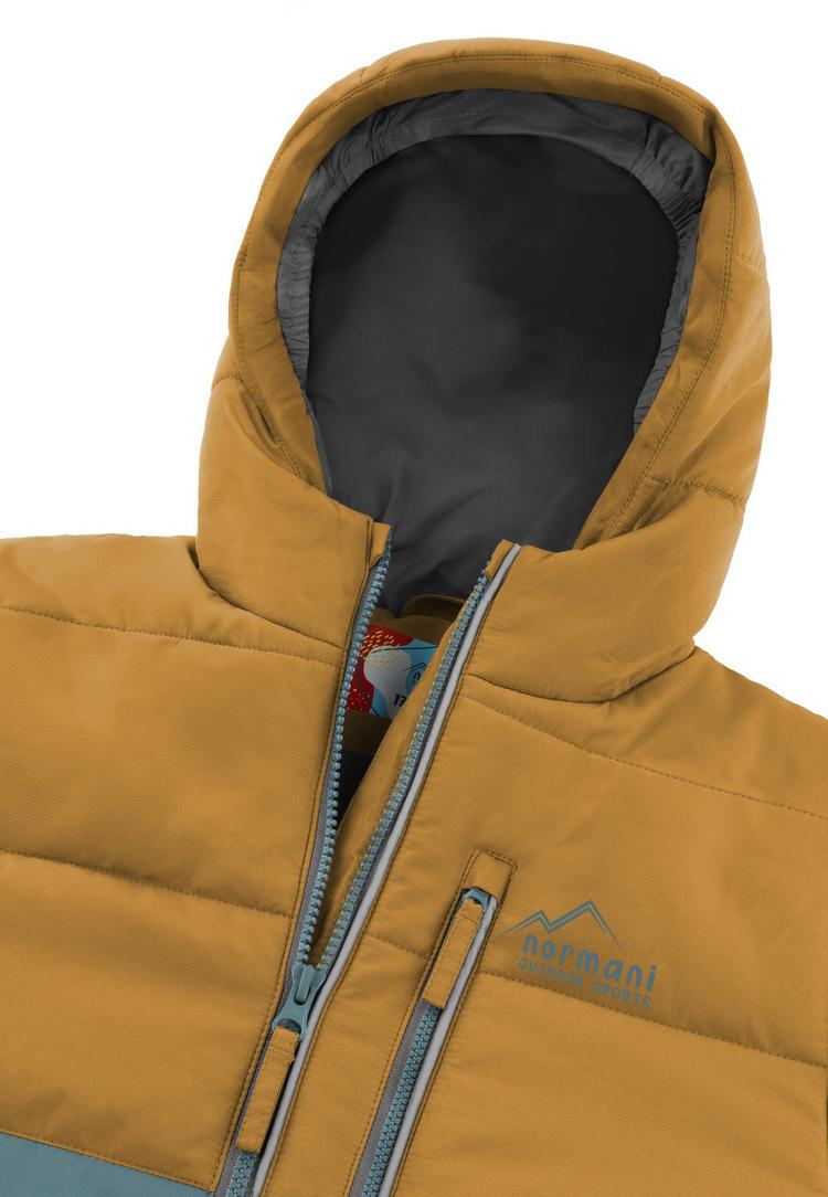 normani Outdoor Sports normani Outdoor Sports Teslin Funktionsjacke Kinder - Gelb - 2 | SportScheck