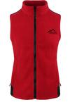 normani Outdoor Sports Barrie Fleeceweste Damen - Rot