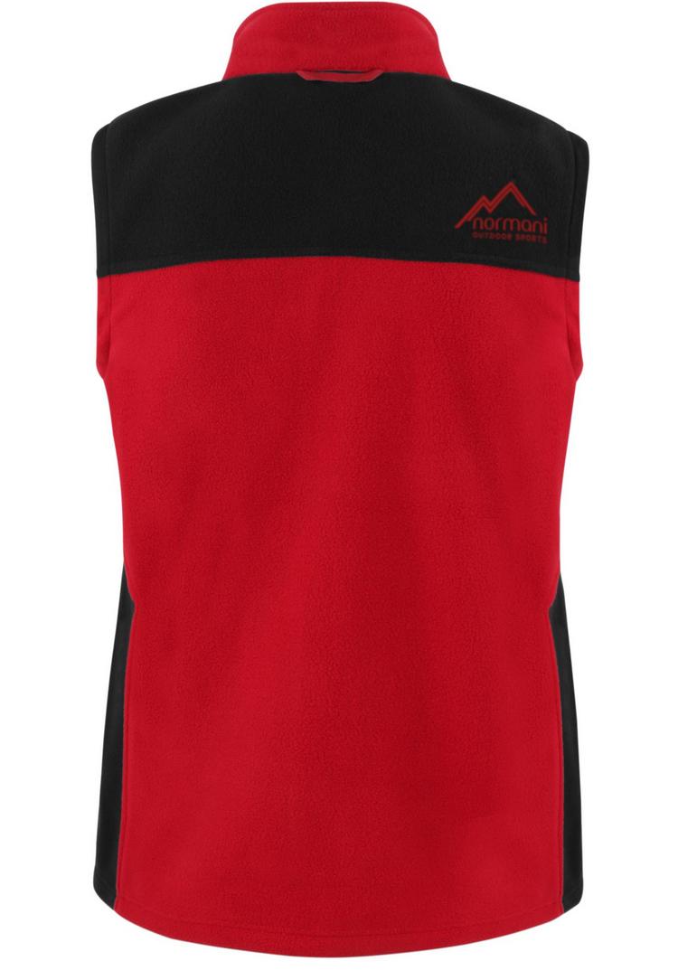 normani Outdoor Sports normani Outdoor Sports Barrie Fleeceweste Damen - Rot - 0 | SportScheck