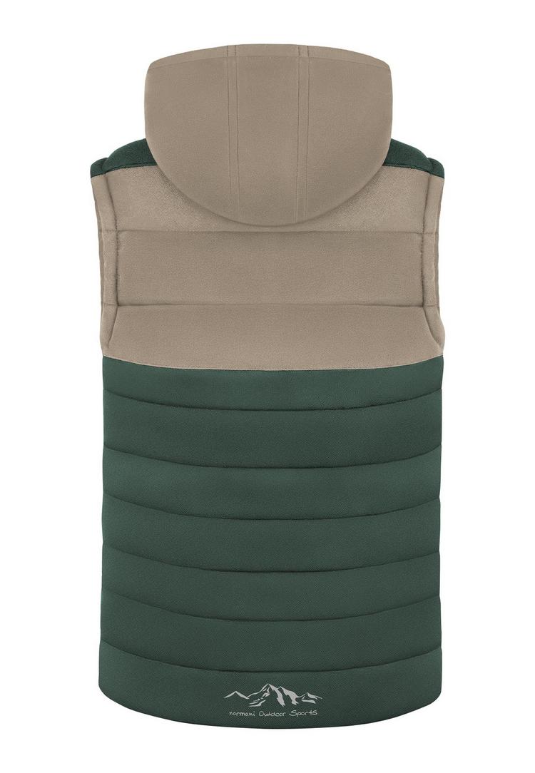 normani Outdoor Sports normani Outdoor Sports Larvik Steppweste Kinder - Beige - 0 | SportScheck