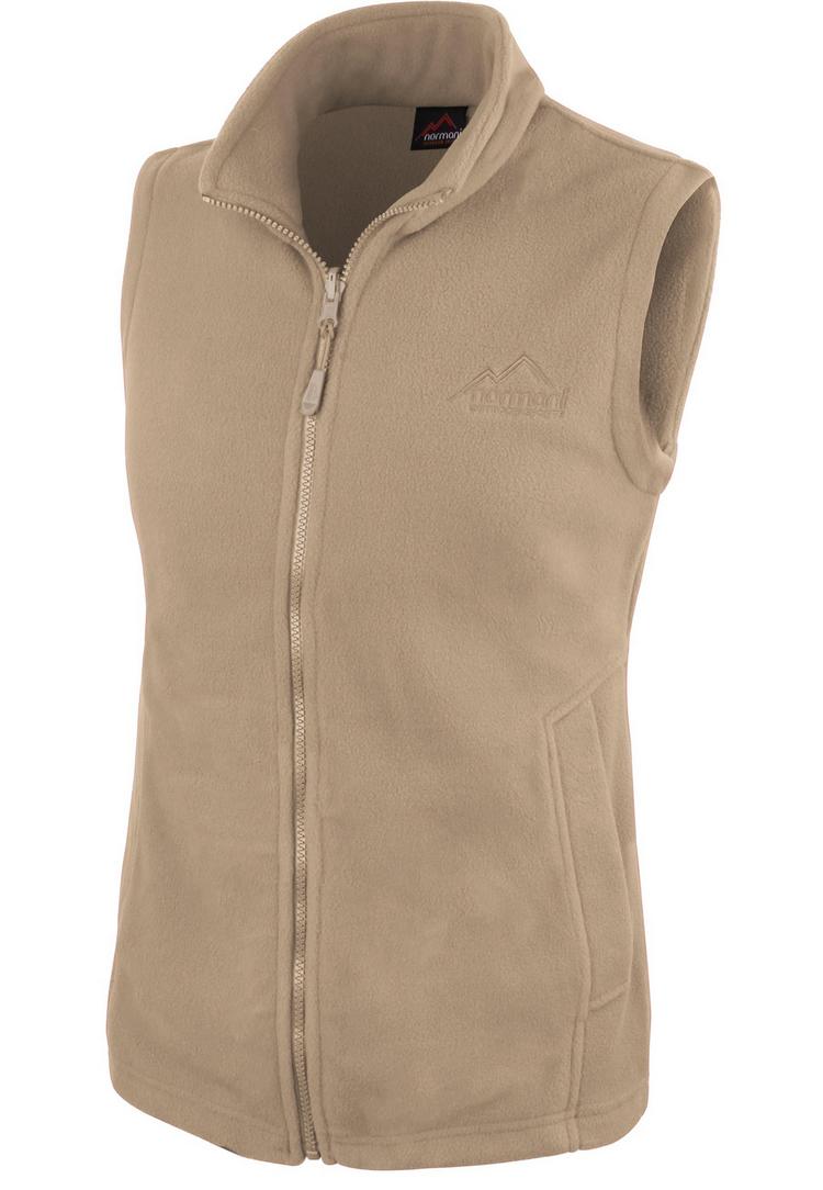 normani Outdoor Sports normani Outdoor Sports Kiamika Fleeceweste Damen - Beige - 0 | SportScheck