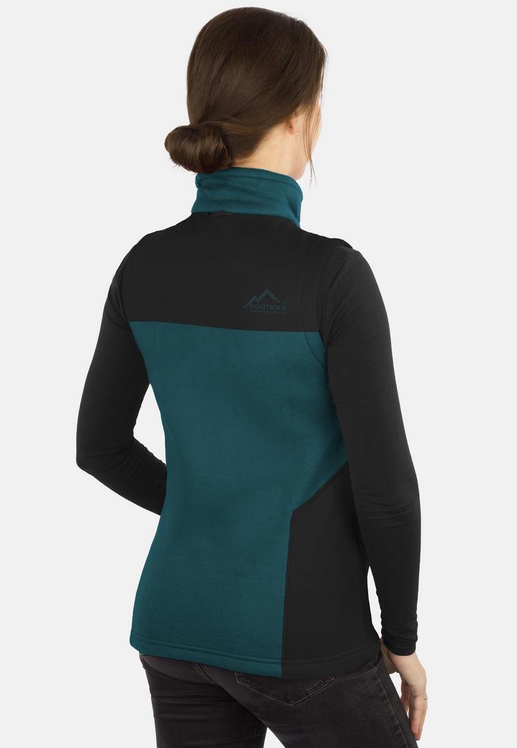 normani Outdoor Sports normani Outdoor Sports Barrie Fleeceweste Damen - Petrol - 1 | SportScheck