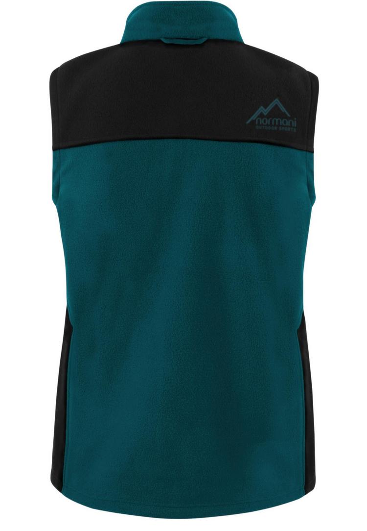 normani Outdoor Sports normani Outdoor Sports Barrie Fleeceweste Damen - Petrol - 0 | SportScheck