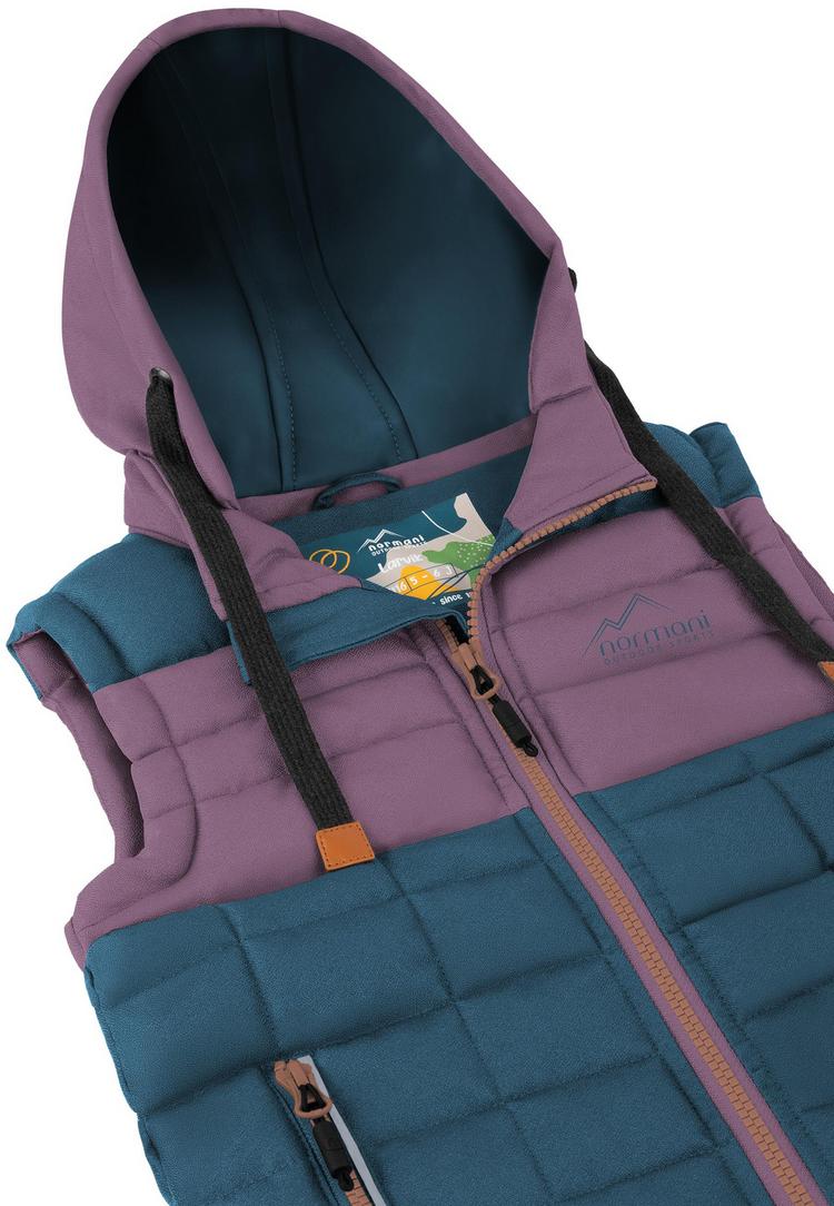normani Outdoor Sports normani Outdoor Sports Larvik Steppweste Kinder - Lila - 1 | SportScheck