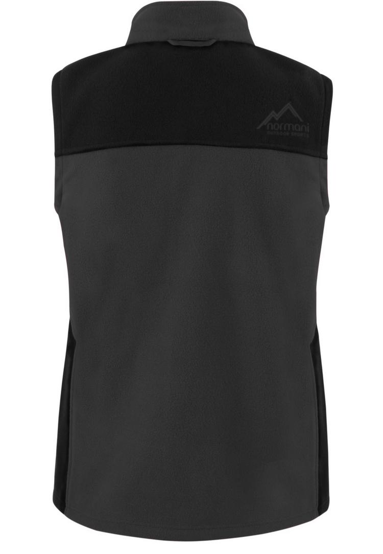 normani Outdoor Sports normani Outdoor Sports Barrie Fleeceweste Damen - Anthrazit - 0 | SportScheck