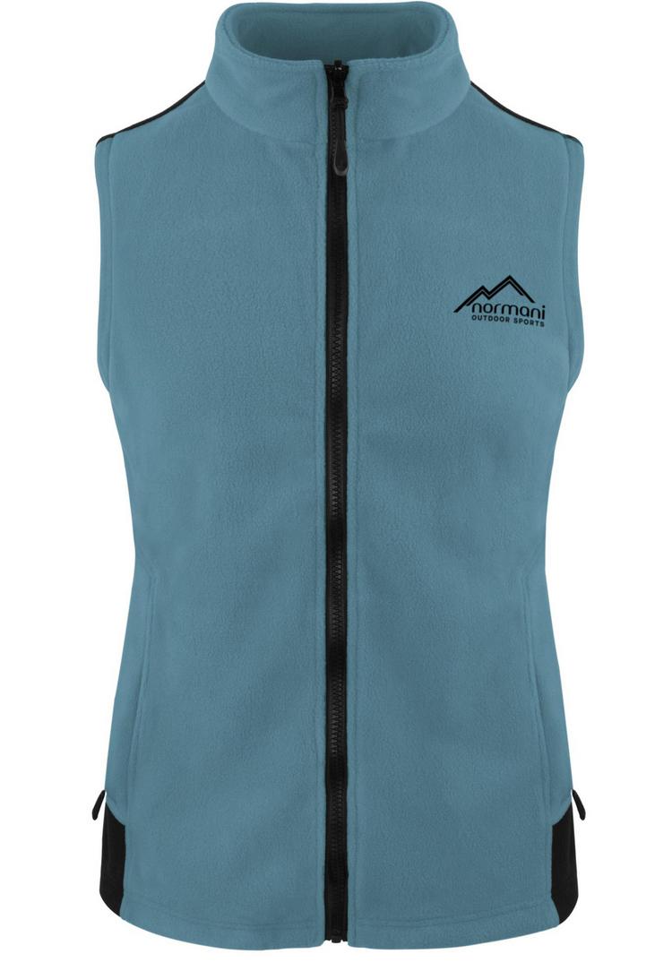 normani Outdoor Sports normani Outdoor Sports Barrie Fleeceweste Damen - Blau - 0 | SportScheck