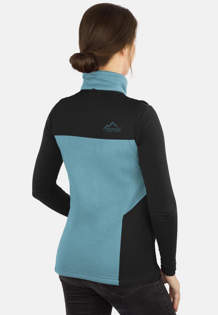 normani Outdoor Sports normani Outdoor Sports Barrie Fleeceweste Damen - Blau - 1 | SportScheck