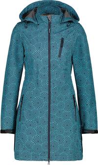 DEPROC active SHELBY X LONG Softshelljacke Damen - navy print