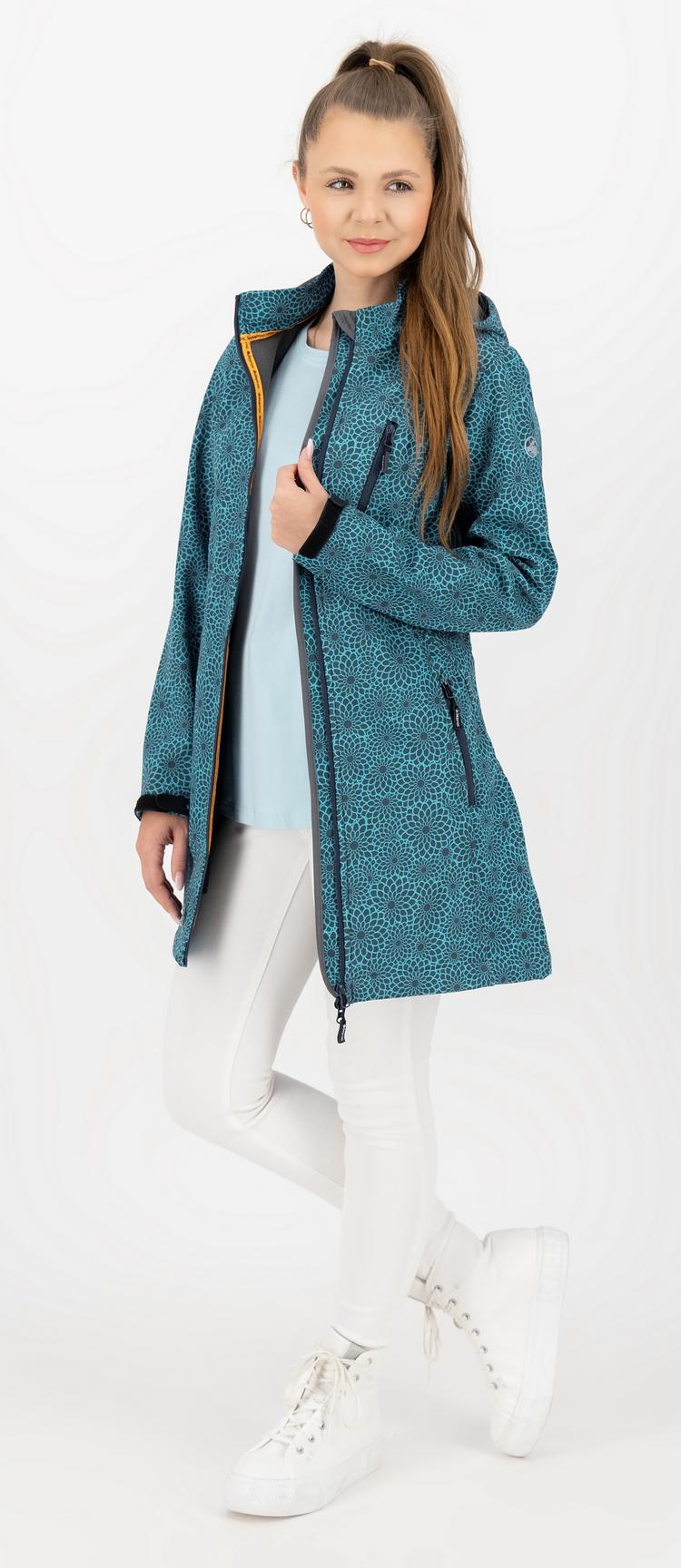 DEPROC active DEPROC active SHELBY X LONG Softshelljacke Damen - navy print - 1 | SportScheck