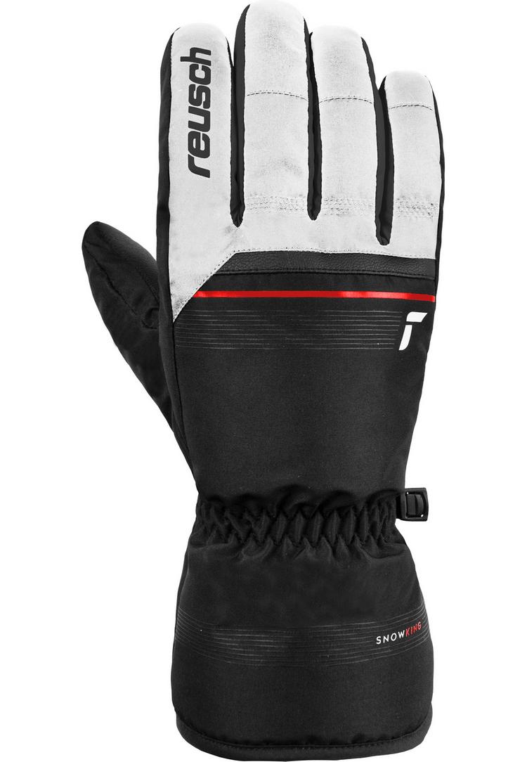 Reusch Reusch Snow King Handschuh - 1120 white / fire red / black - 5 | SportScheck