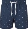 Cruz Werner Badehose Herren - Print 3608 Navy sailor