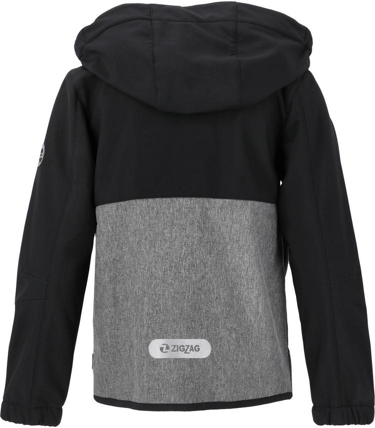ZigZag ZigZag Tarzan Softshelljacke Kinder - 1001 Black - 0 | SportScheck