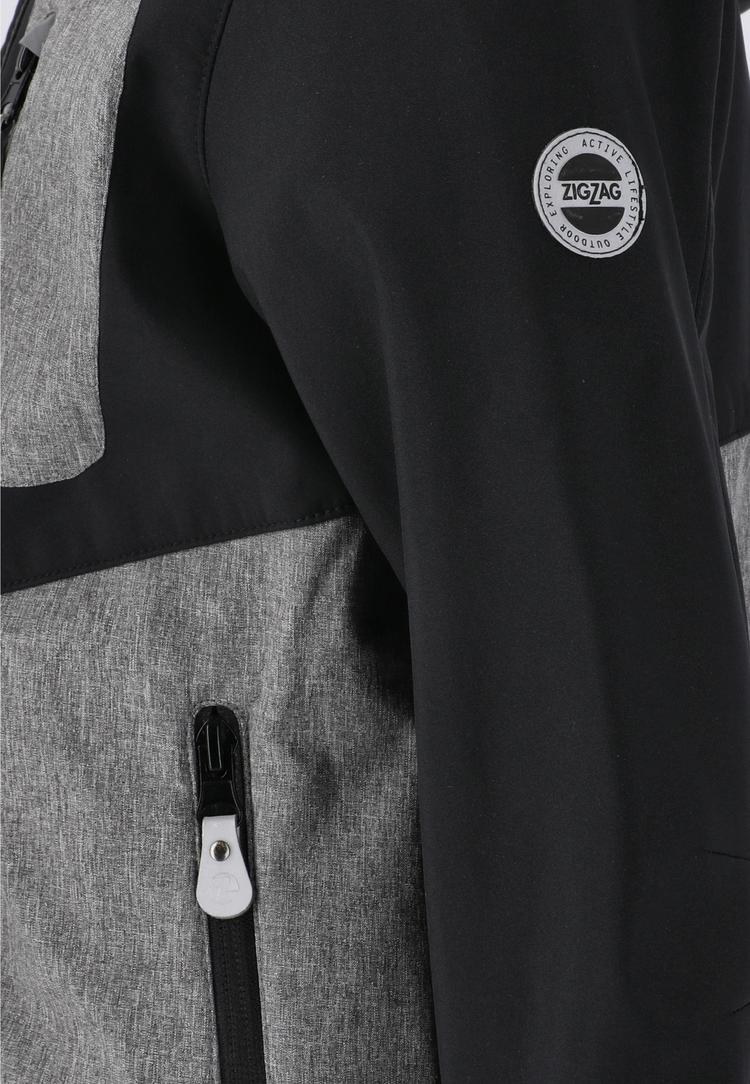 ZigZag ZigZag Tarzan Softshelljacke Kinder - 1001 Black - 0 | SportScheck