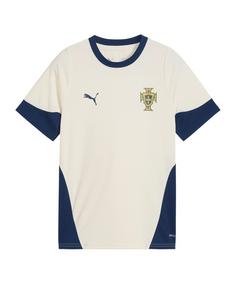 PUMA Portugal Training Jr Trikot Kids Beige Fußballtrikot Kinder beige