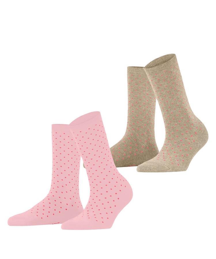 ESPRIT ESPRIT Fine Dot  2-Pack Socken Damen - sortiment (0050) - 0 | SportScheck