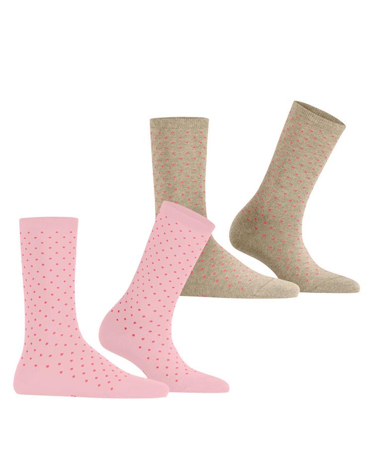 ESPRIT ESPRIT Fine Dot  2-Pack Socken Damen - sortiment (0050) - 0 | SportScheck